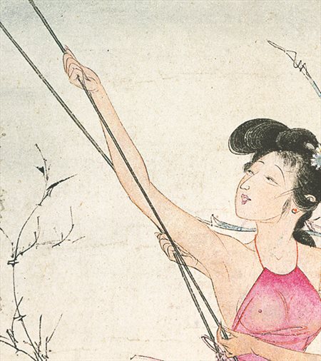 樊城-胡也佛的仕女画和最知名的金瓶梅秘戏图